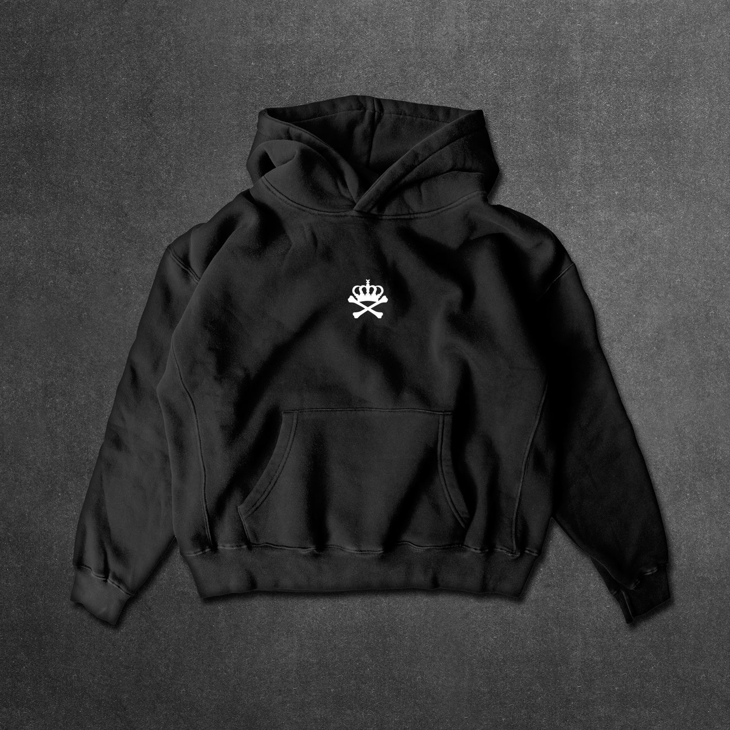 STAY STRONG KINGS "MID WEIGHT" HOODIE - BLACK