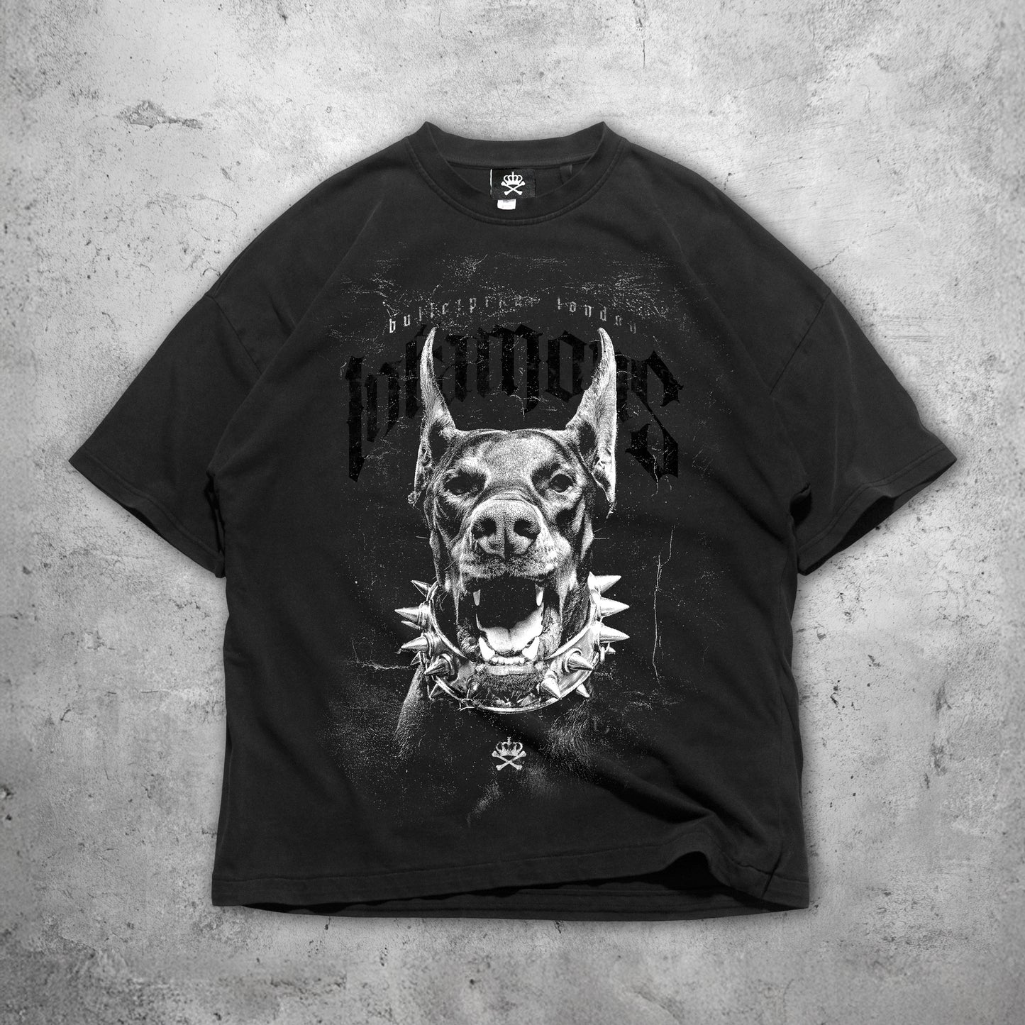 INFAMOUS TSHIRT - BLACK ON BLACK