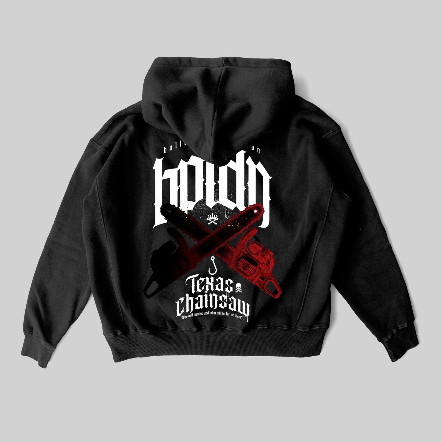 TEXAS CHAINSAW HOODIE - BLACK