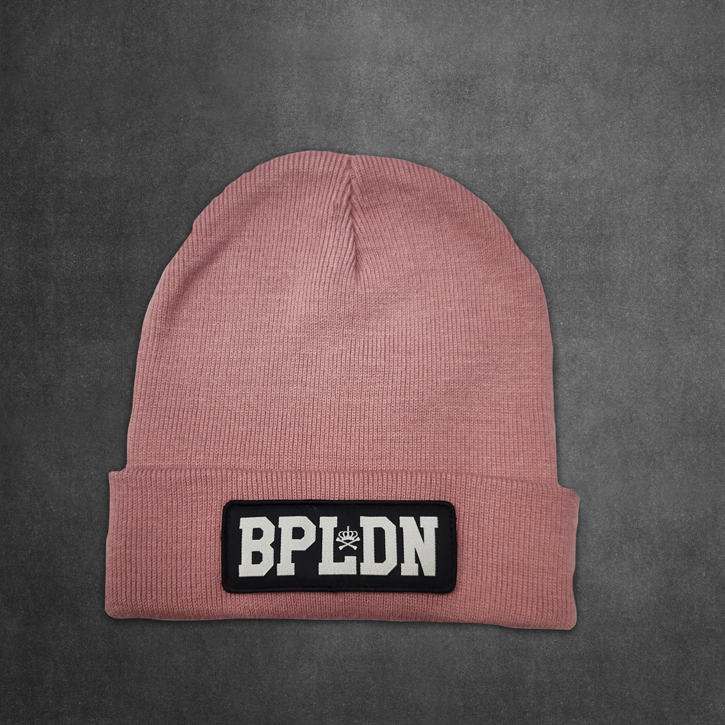 CUFFED "BLUSH" BEANIEZ IN A TIN. (Copy)