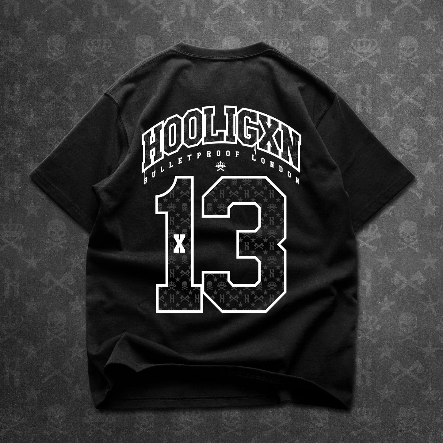 MONOGRAM TSHIRT- BLACK