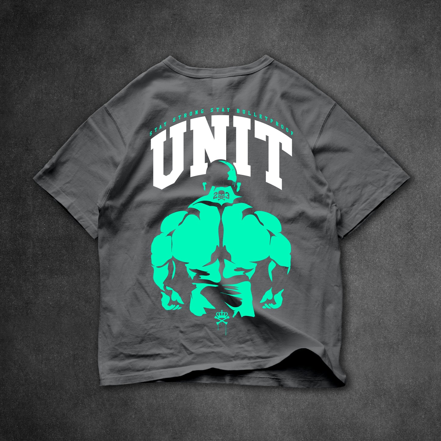 UNIT TSHIRT - DARK GREY