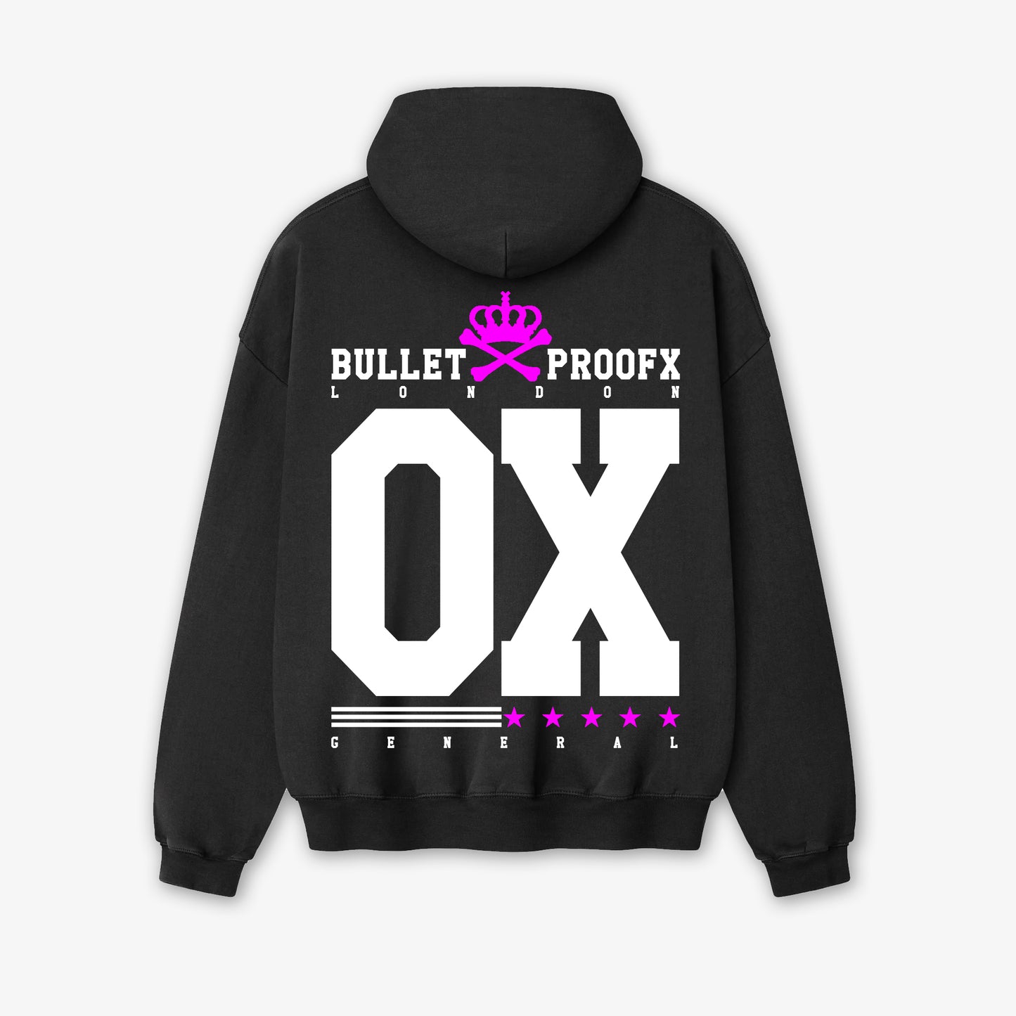 5 STAR GENERAL HOODY - BLACK