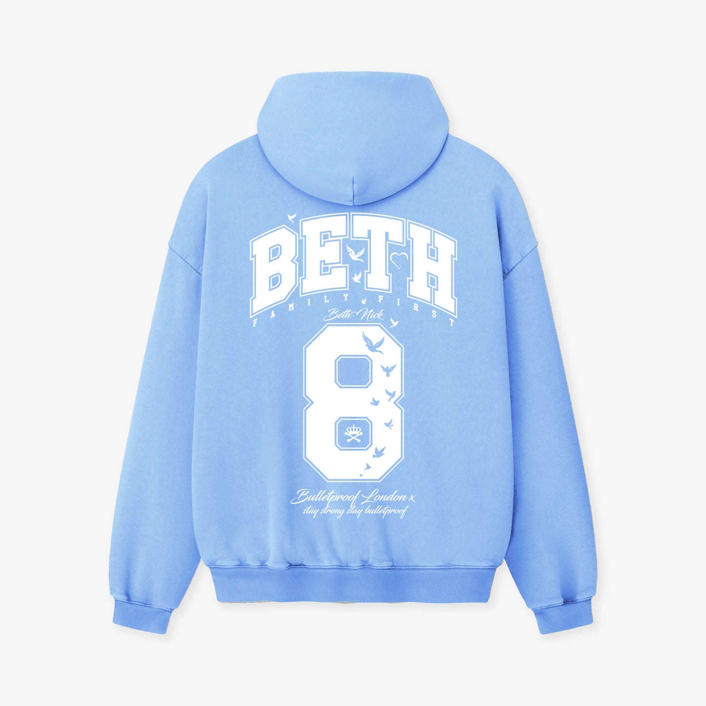 BETH HOODY - BABY BLUE