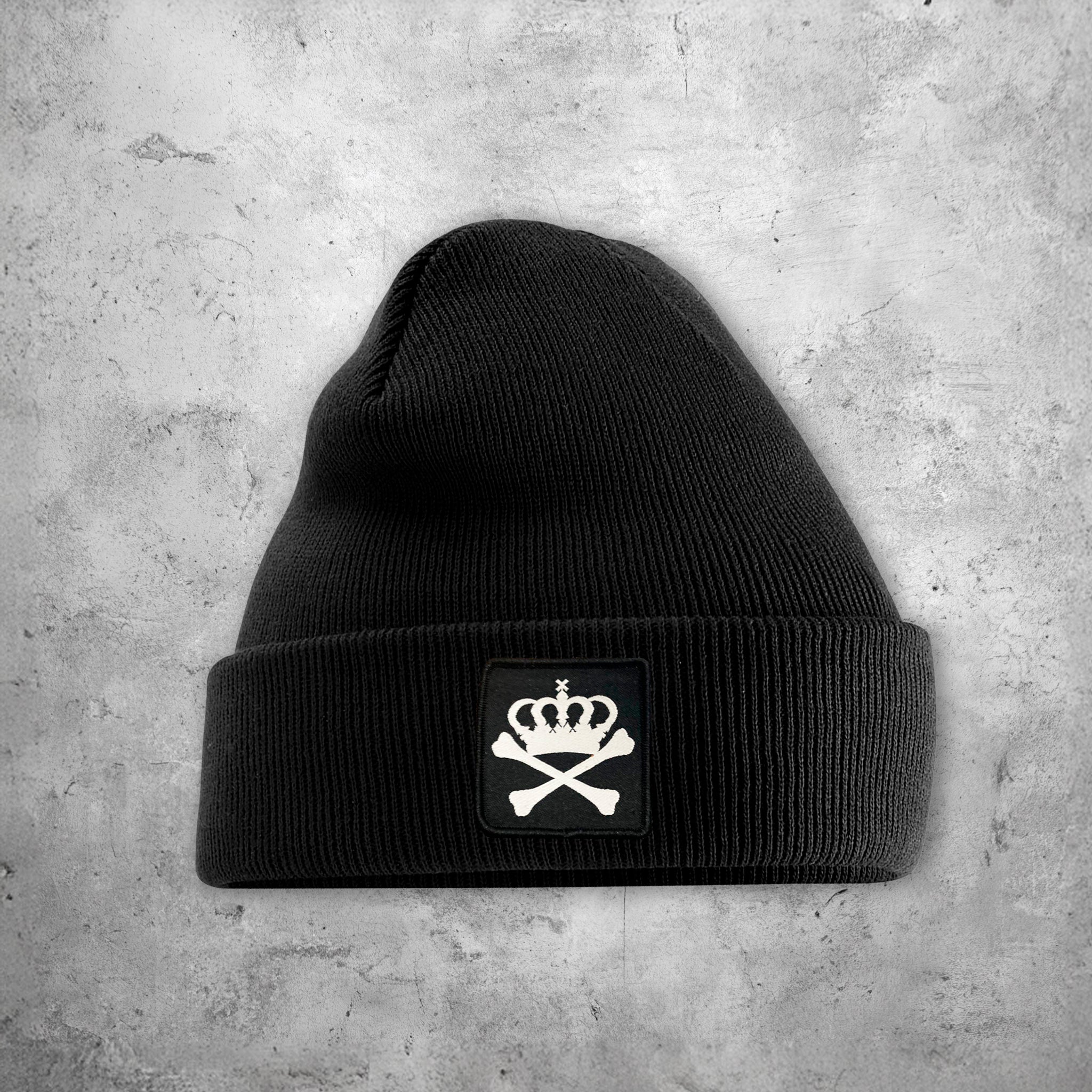 Bulletproof London BLACK BEANIE β www.bulletprooflondon.com