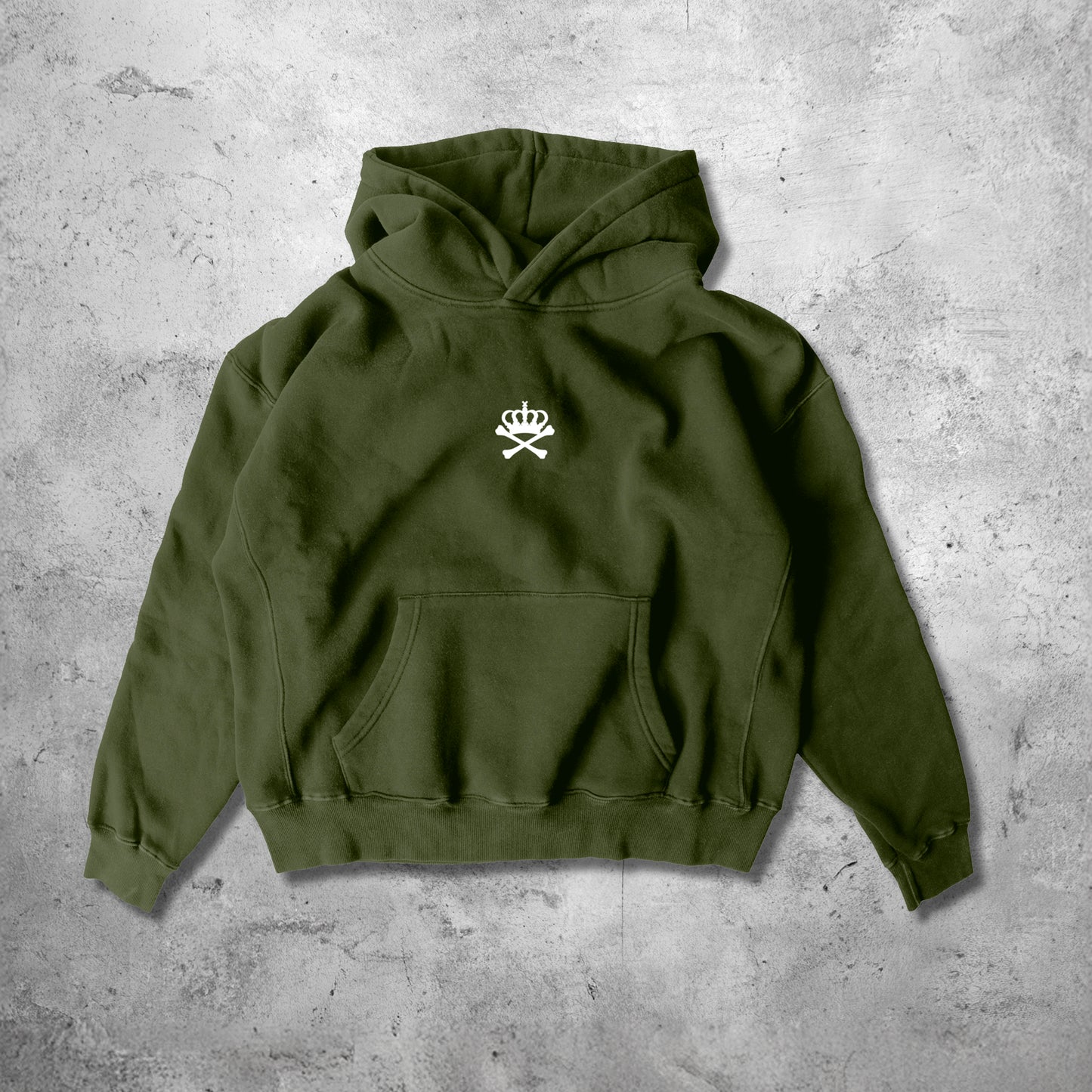 CREATE CHAOS HOODY - MILITANT GREEN