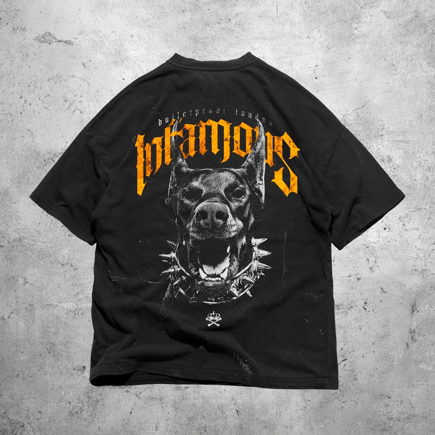INFAMOUS TSHIRT (REAR PRINT)- BLACK
