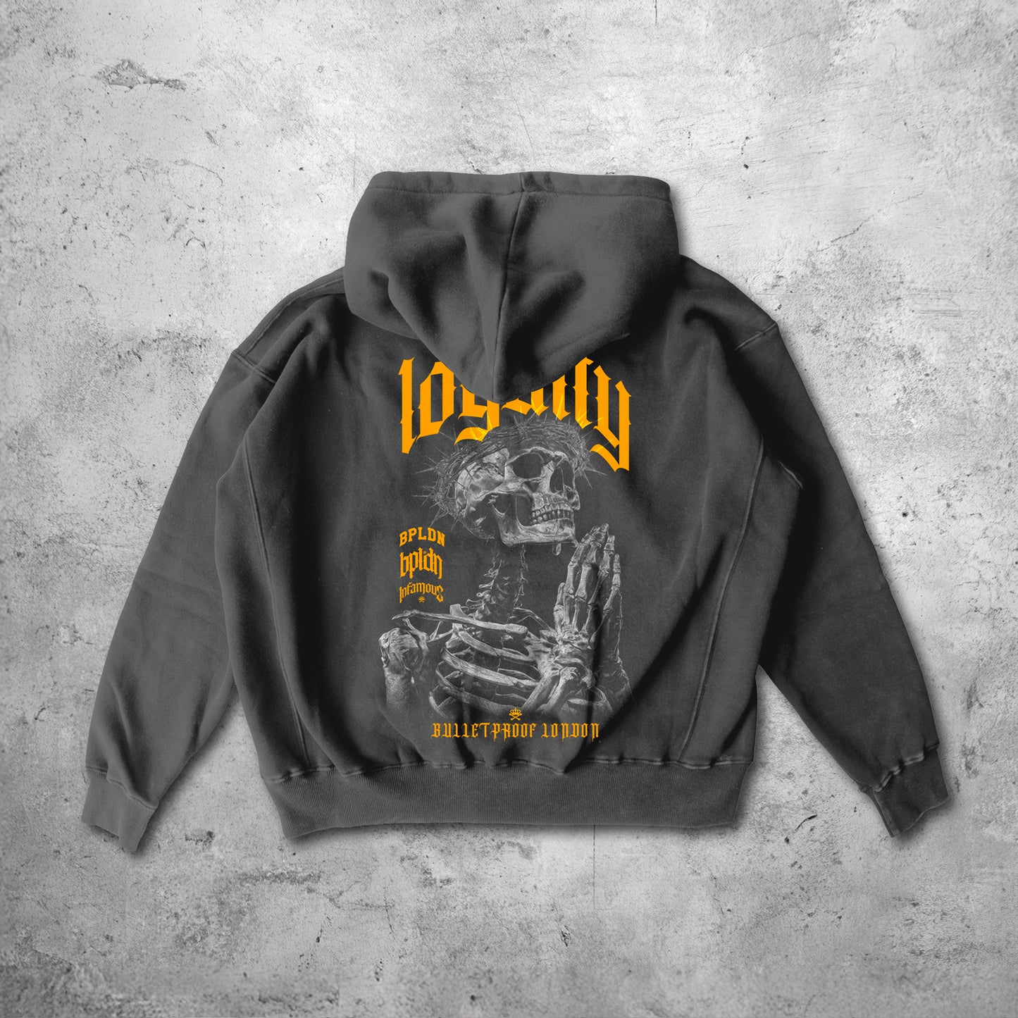 LOYALTY HOODY - DARK GREY