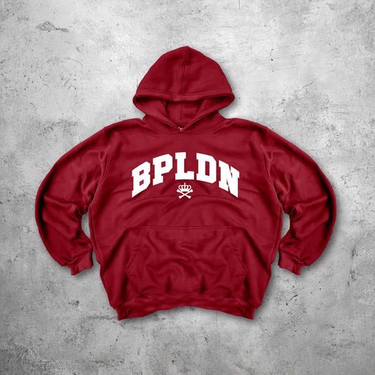 ORIGIN HOODIE - BURGUNDY ROYALE