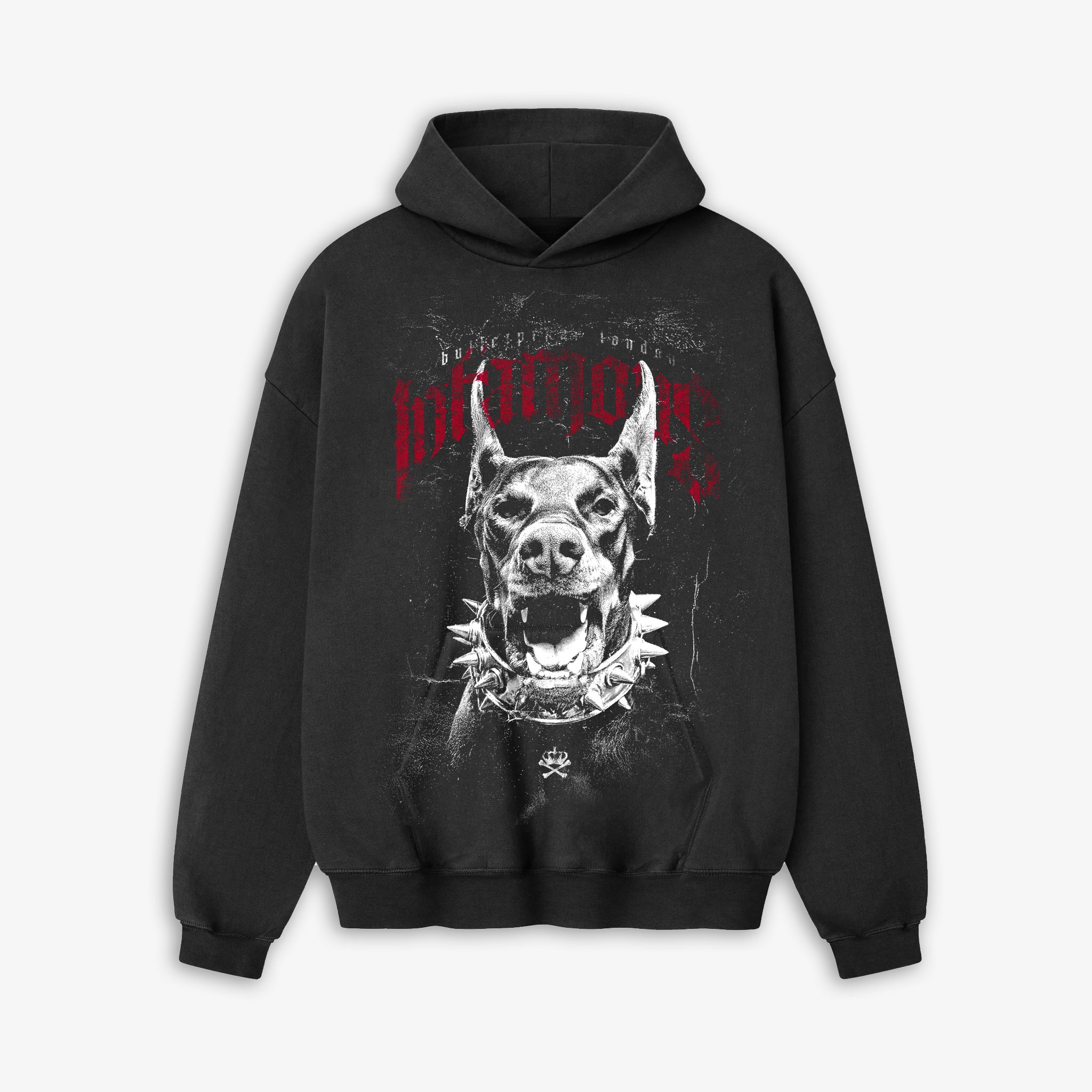 INFAMOUS HOODY - BLACK – www.bulletprooflondon.com
