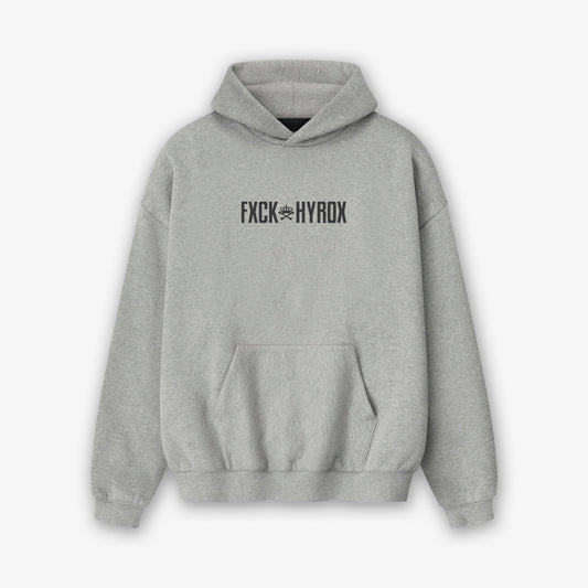 FXCK HYROX HOODY - SPORTS GREY
