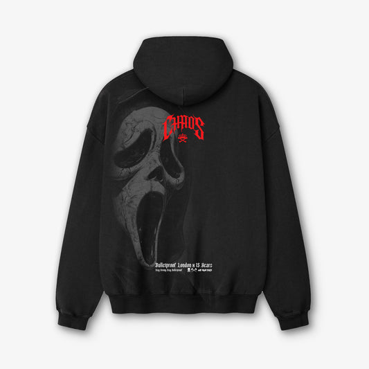 GHOSTFACE HOODY - BLACK