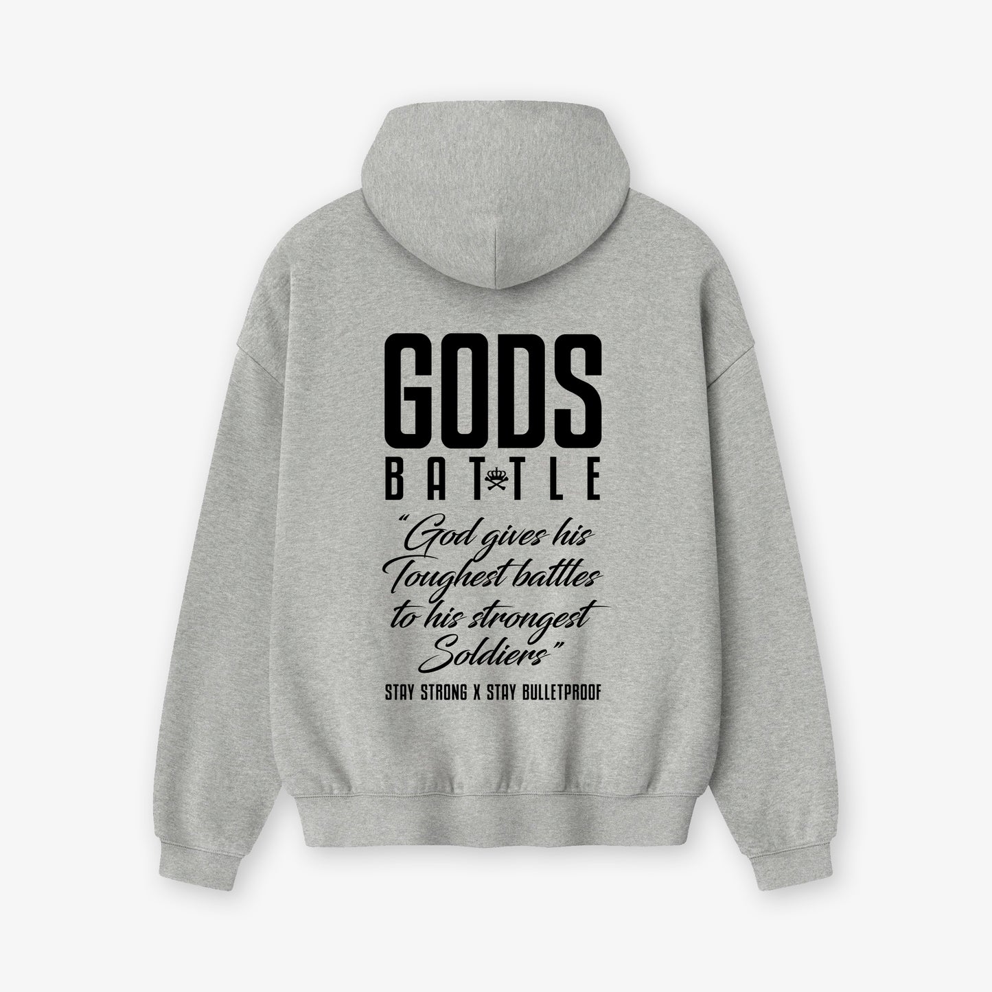 GODS BATTLE HOODY - SPORTS GREY