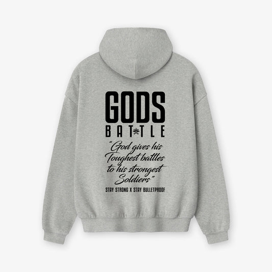 GODS BATTLE HOODY - SPORTS GREY
