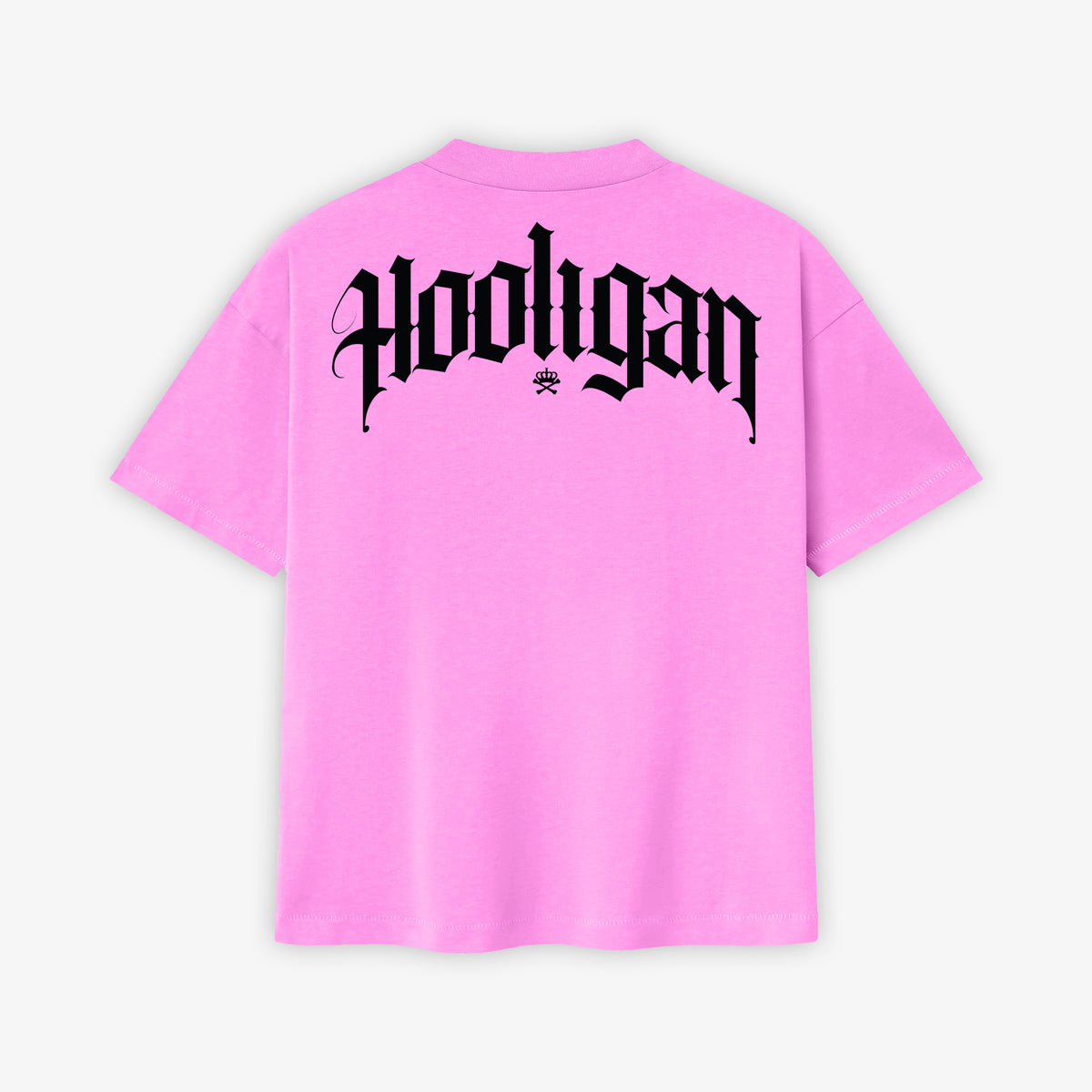 HOOLIGAN SCRIPT TSHIRT - PINK