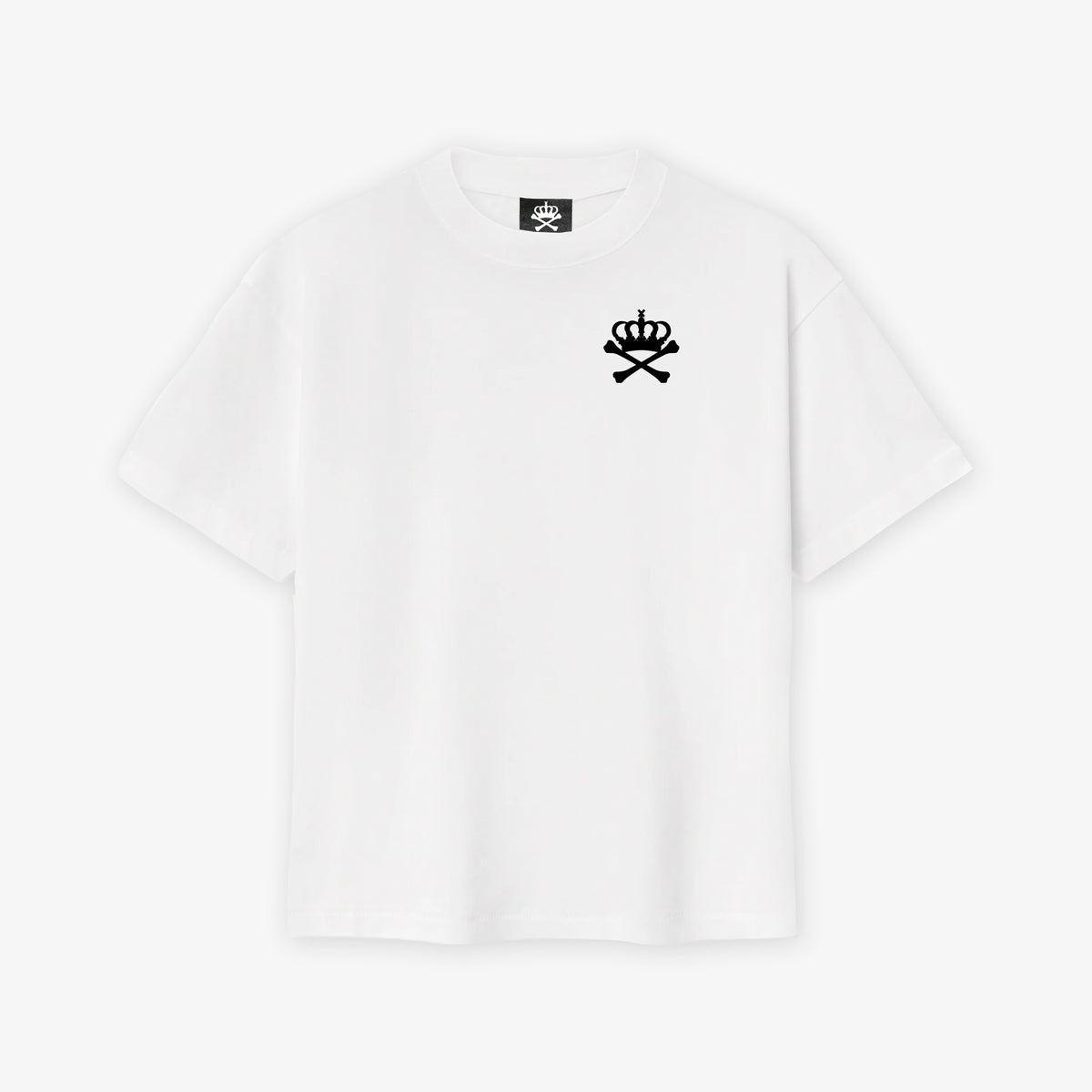 HOOLIGAN SCRIPT TSHIRT - WHITE