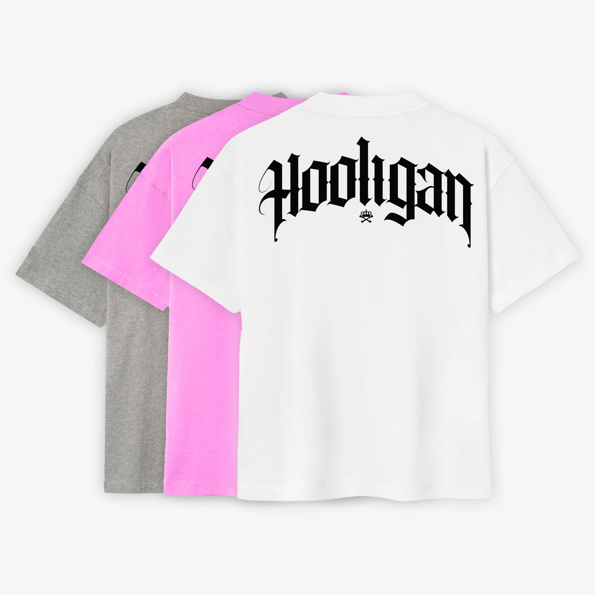 HOOLIGAN SCRIPT TSHIRT - TRIPLE PACK