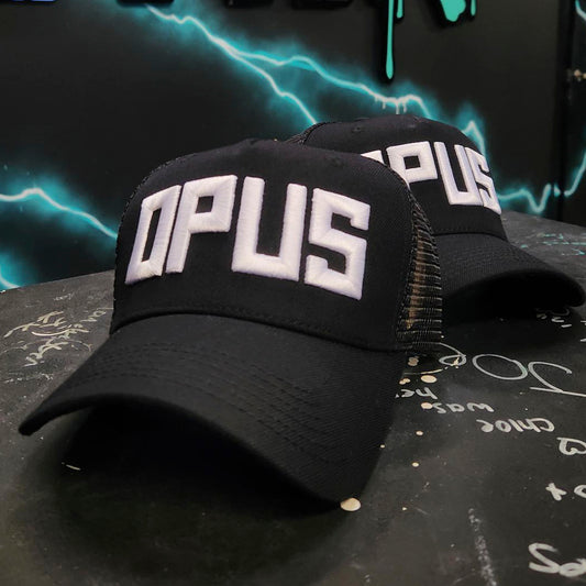 OPUS TRUCKER CAP - BLACK