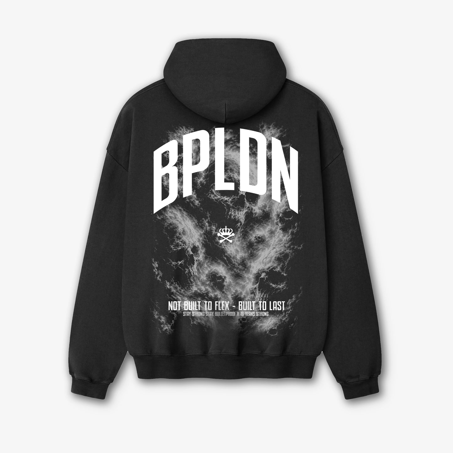 DEATH CLOUDS HOODY - BLACK
