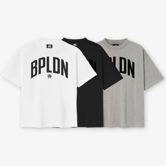 ESSENTIALS TRIPLE PACK TSHIRT - BLACK,WHITE,SPORTS GREY.