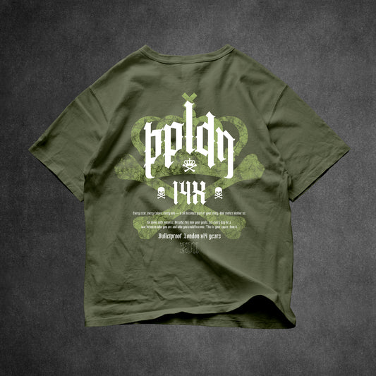 BPLDN TSHIRT- MILITANT GREEN