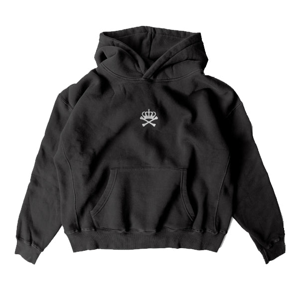LEAVE ME THE FXCK ALONE HOODIE - BLACK.