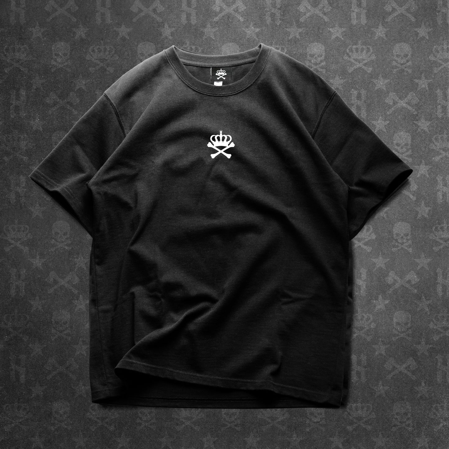 MONOGRAM TSHIRT- BLACK