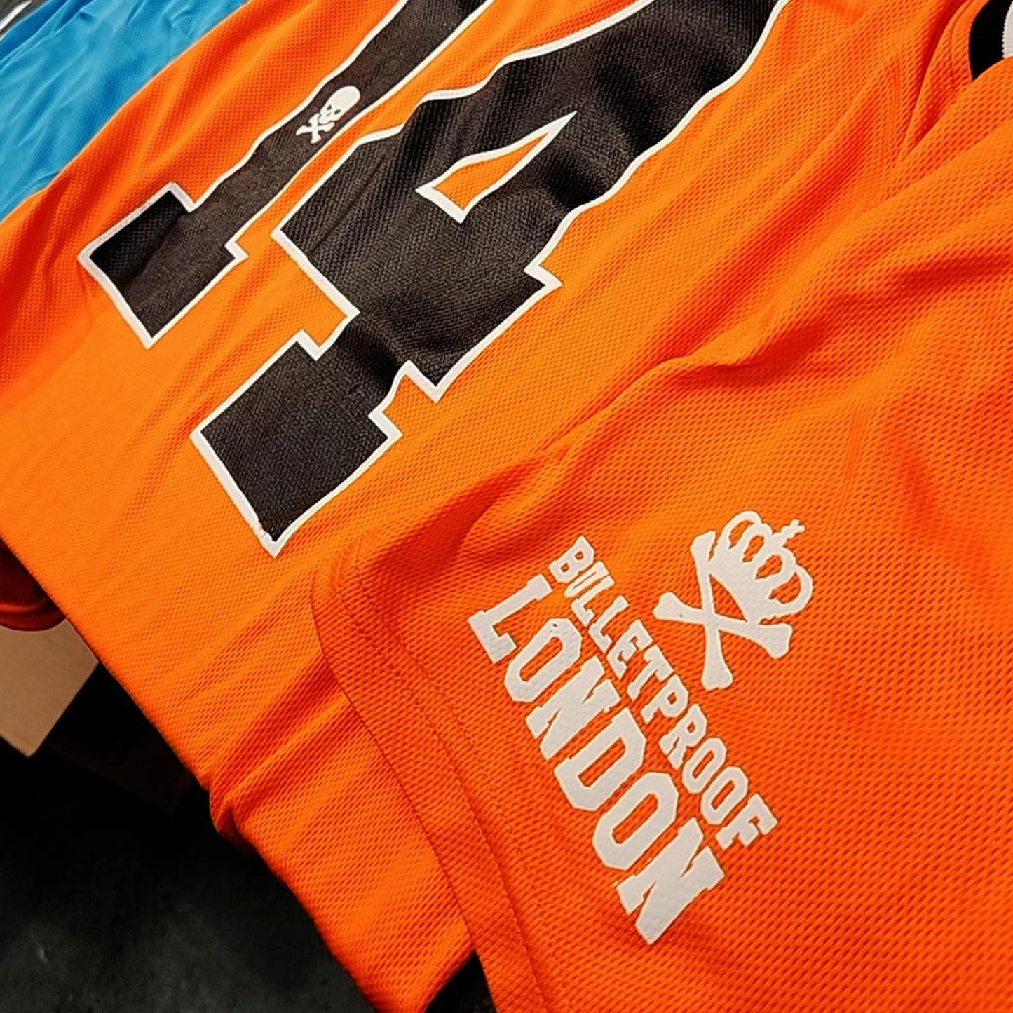 SAVAGE BASKETBALL VEST - HEAT SIG ORANGE.
